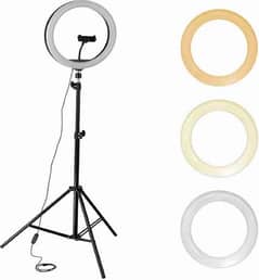 26CM Ring Light || 3 Different Colour Modes 0