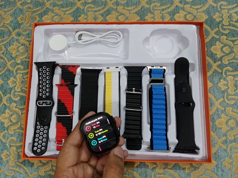 Smart Watch Ultra 7 Straps Pack 3