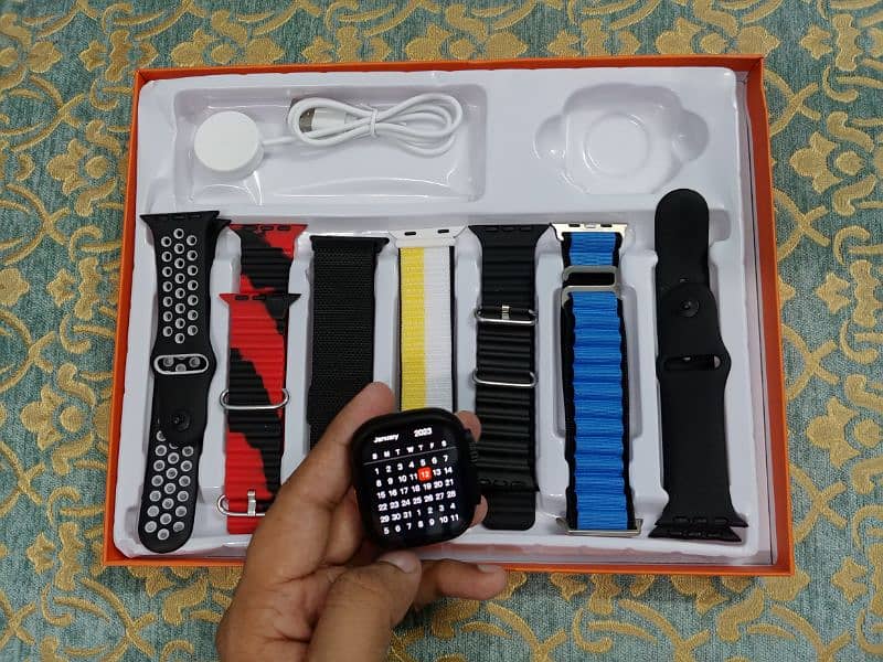 Smart Watch Ultra 7 Straps Pack 16