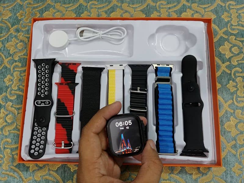 Smart Watch Ultra 7 Straps Pack 2