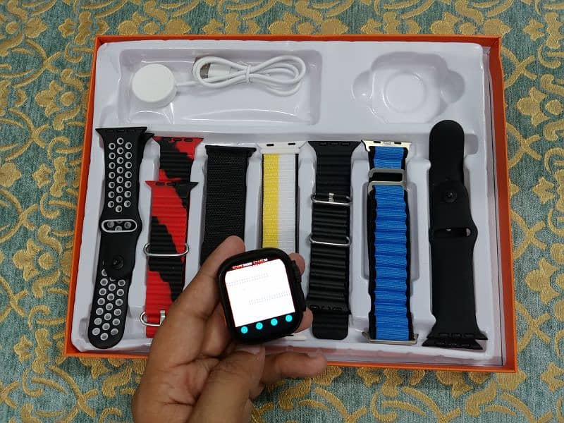 Smart Watch Ultra 7 Straps Pack 8