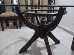 Solid Wood Dining table-6 chairs