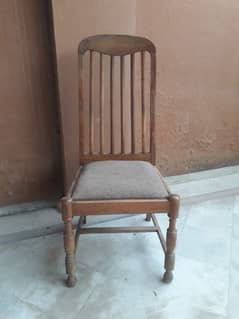 wooden chairs