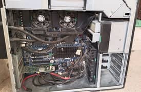 HP z800 xeon workstation with double processors x5690