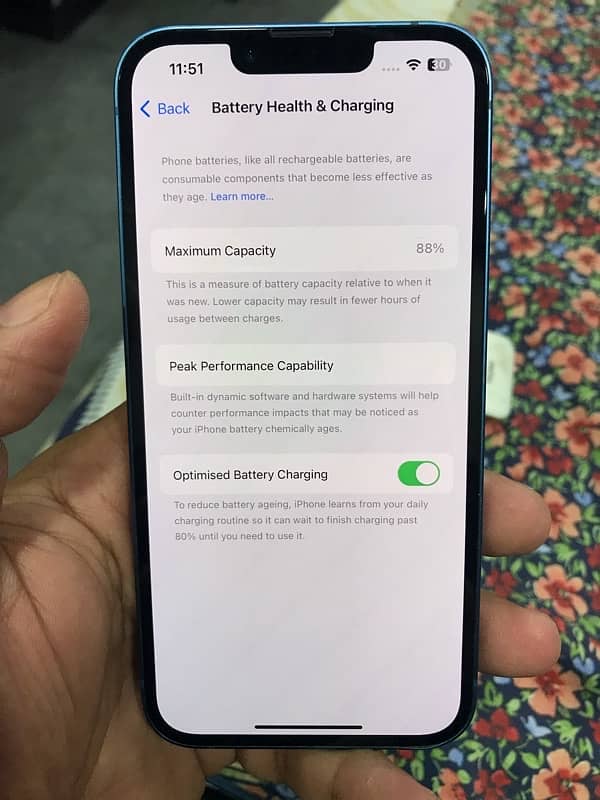 iphone 13 blue 128gb foctory unclocked 4