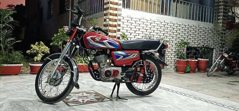 Honda CG 125 for sale in best condition Unregster 8