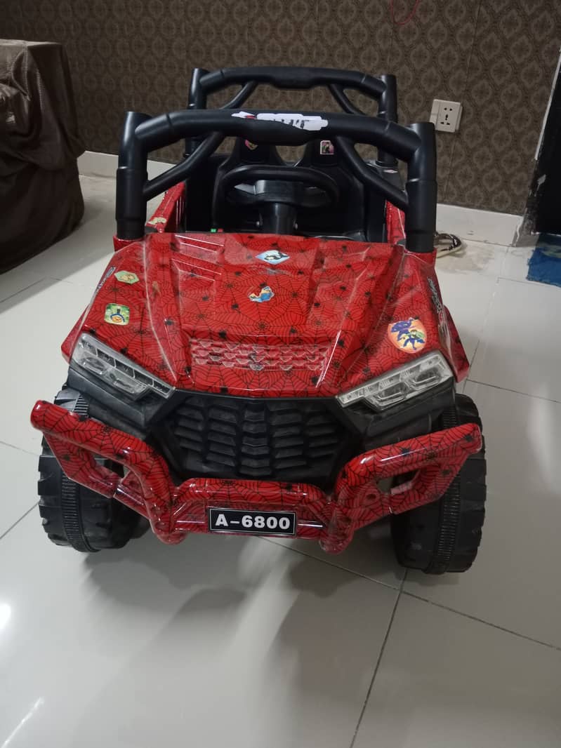 Kids electric jeep with remote control 0