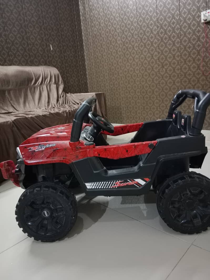 Kids electric jeep with remote control 3