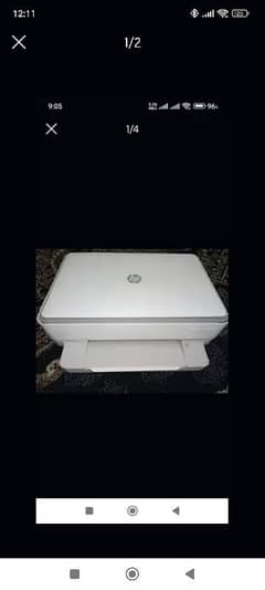 hp envy wireless colour black printer all ok no any 0