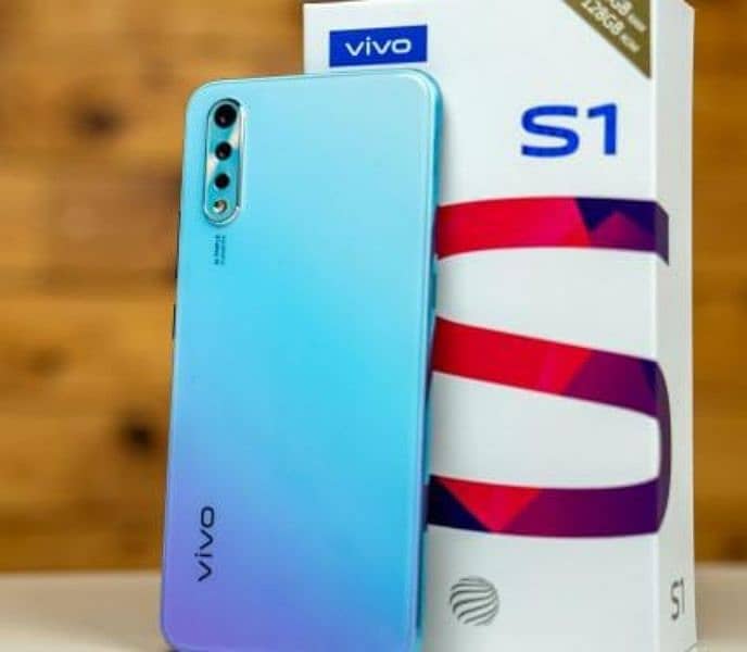 vivo s1 for sale full box 4 /128GB memory all ok 1