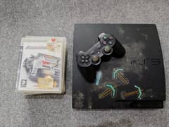 PS3 UK Original. with 6 Games CDs and 2 wireless controller.