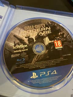 CALL OF DUTY MW PS4