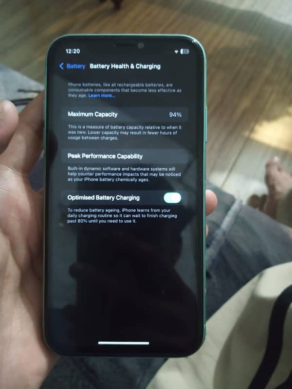 iphone 11 64 gb non pta green colour 4