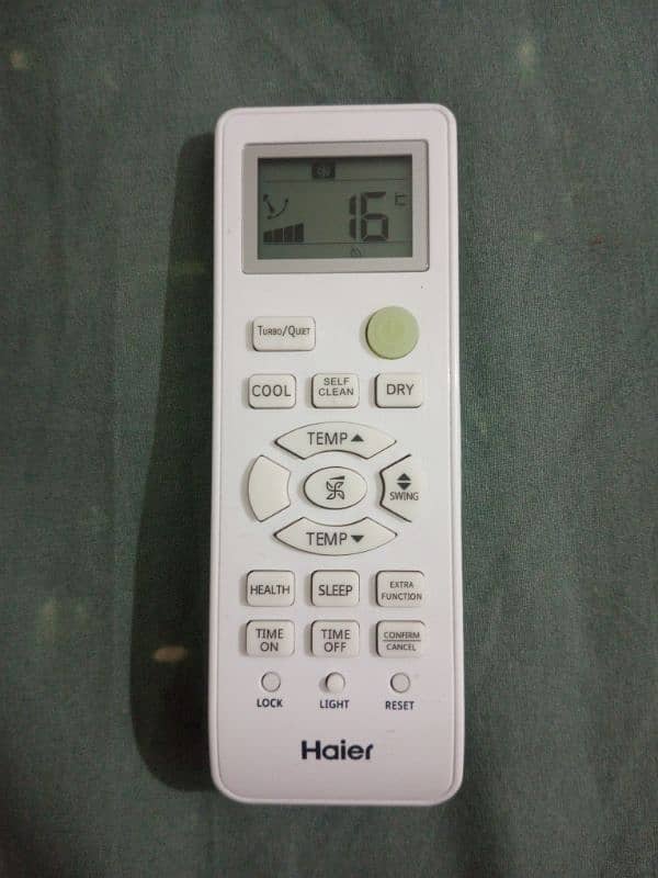 haier ac original remote for sell slightly used 3