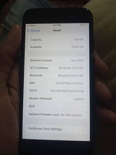 iphone 7 PTA approved 128 GB 0