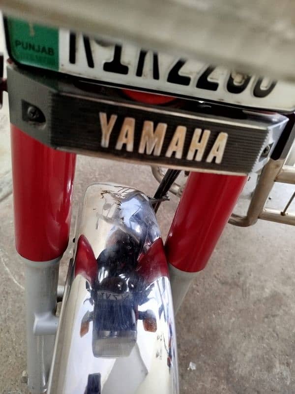 Yamaha YB100 2 Stoke,  Full genuine bike 6