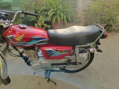 Honda CG 125 2024/07 registration