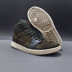 Nike Air Jordan 1 Mid Sequoia Shoes