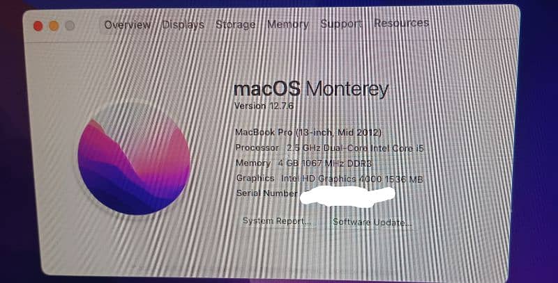 MacBook Pro 2012- i5-MacOs+Windows10 with Lifetime activated softwares 5