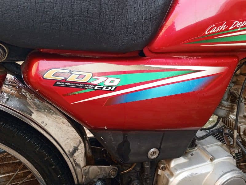 Honda CD 70 2016 model 60000 7