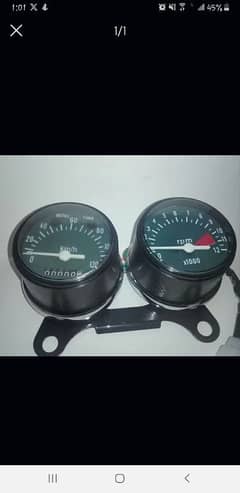 Honda 125 desi down model meter for sale