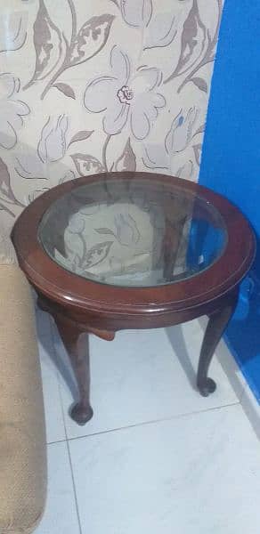 shesham wood side table (03111046589) 2