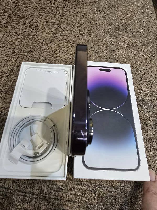 iPhone 14 Promax 256gb deep purple 2