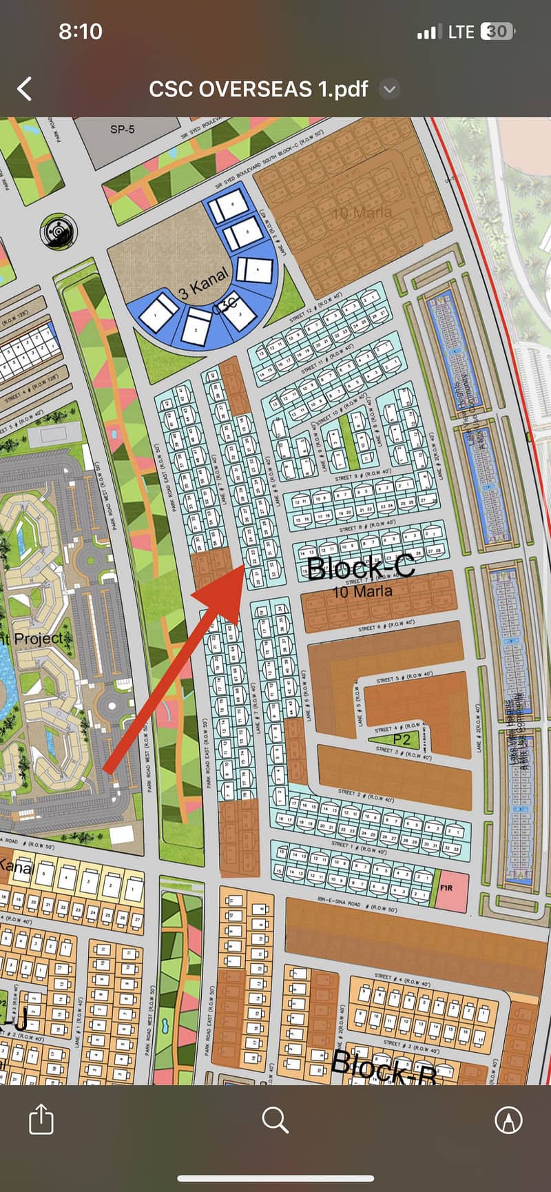 Capital Smart City 10 Marla Overseas East Plot 0