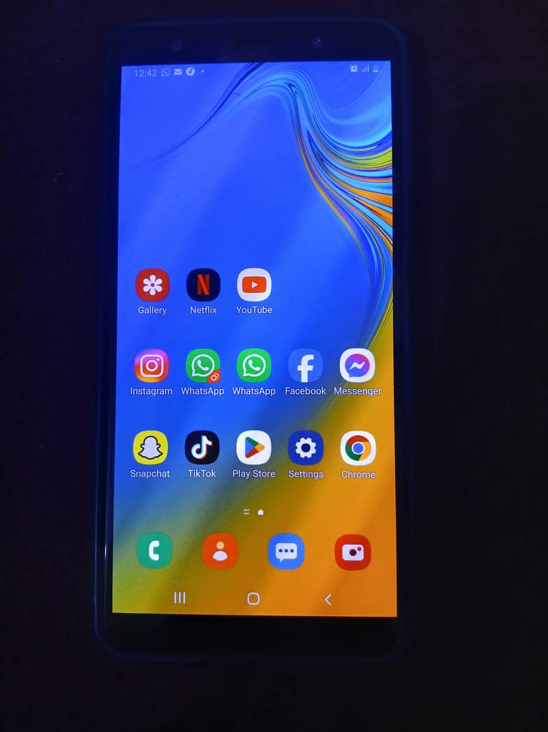 Samsung galaxy A7 (2018) 1