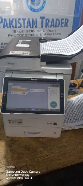 Small A3 size Photocopy Machine Digital photocopier Ricoh MP 305+ 0