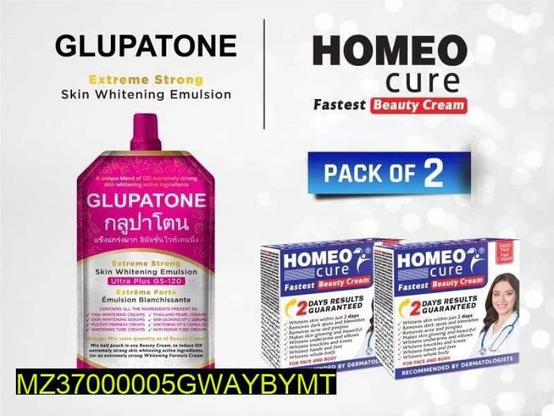 Glupatone, Homeo Cure Pack of 3 2