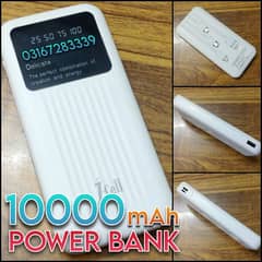 Power Bank 10000 mAh with Cables 0