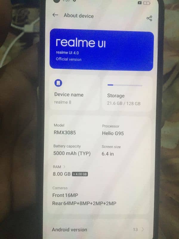 Realme 8 6GB 128GB 3