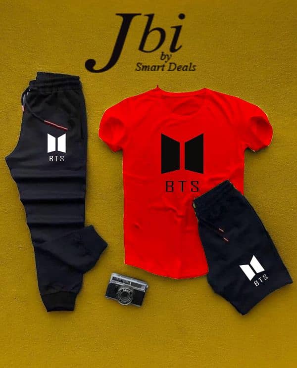 JBi Stripped Printed Summer 3 in 1 Tracksuit 2