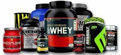 All fitness supplements available