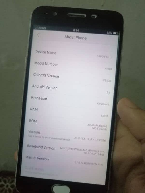 Oppo f1s for sale 4