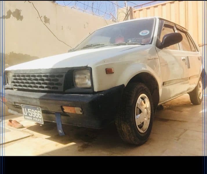 Daihatsu Charade model. 1985 rigistation 1992 0