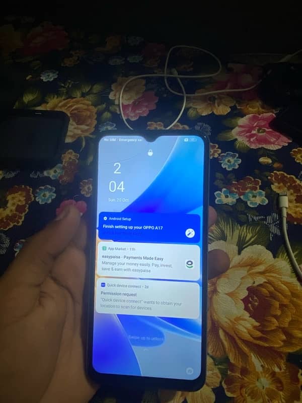 oppo a17 6+1 ram 128 gb mamery all ok no issu no any falt all ok 6