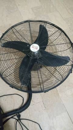 GFC full size wall bracket fan, few month used