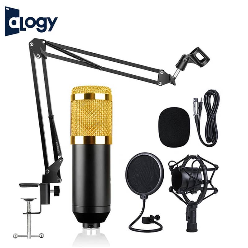 ALOGY Condenser Microphone Kit BM800 Adjustable Mic Suspension Scisso 0