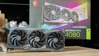 MSI gaming X Trio Rtx 4080 16gb 15 days use