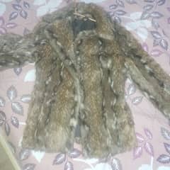 Real animal furr coat for sale.