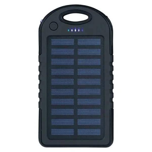 5000 mAh solar  power bank 0