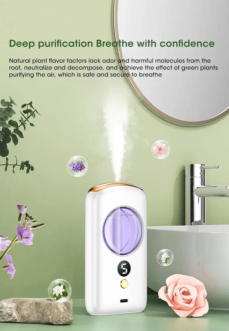 Humidifying Cooler Fan Built-in 2000mAh Rechargeable battery 7