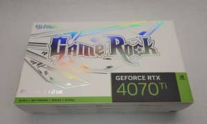 box packed palit gamerock Rtx 4070 ti 12gb gpu