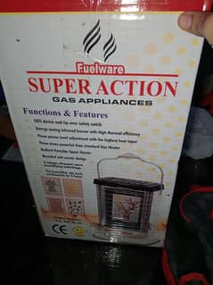 New packed Gas heater