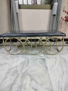 beautiful metal sitting sethi for sale 0