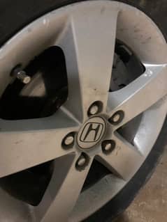 Alloy Rims with other tyres