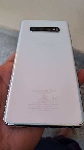 Samsung s10+ in very good condition with box and PTA approved 5