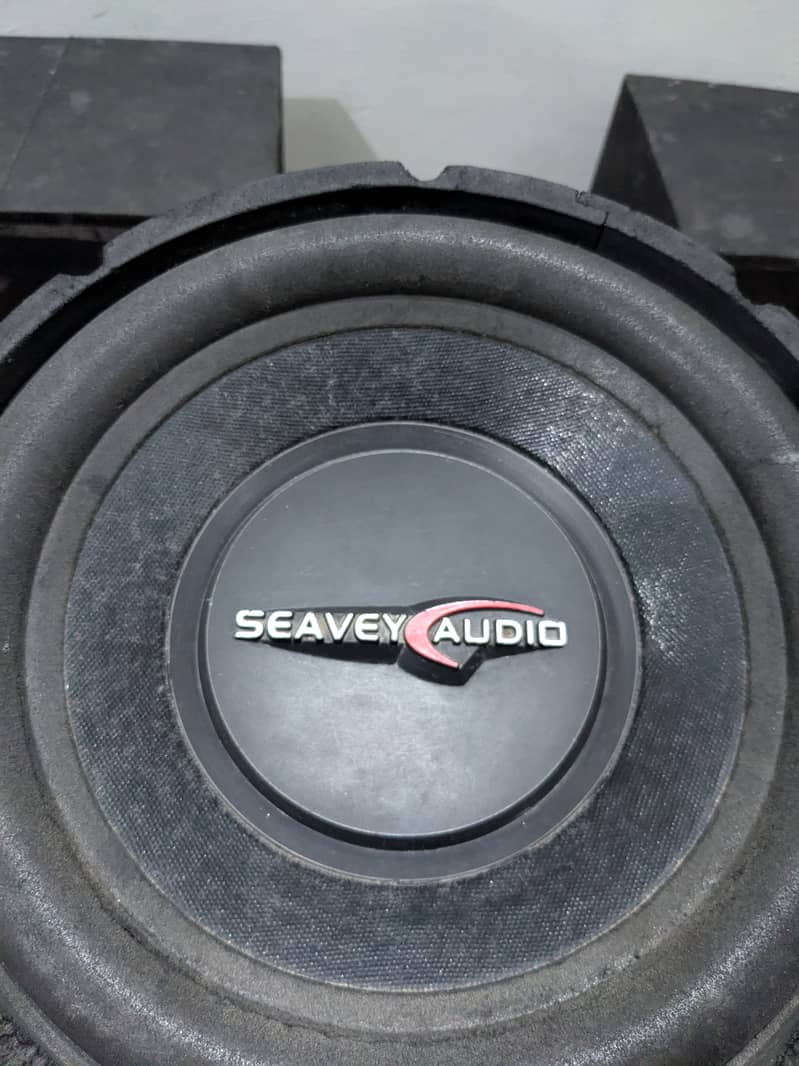 ORIGINAL SEAVEY AUDIO WOOFER AND SPEAKERS 3